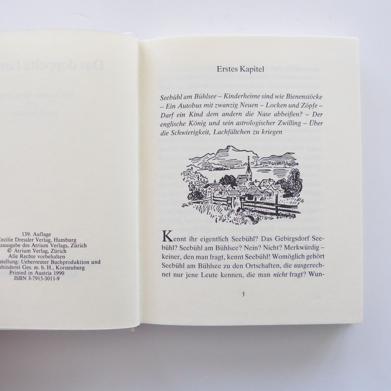 Libri: Das doppelte Lottchen - Erich Kästner – Usato da Basel venduto da Kunterbunt12 2