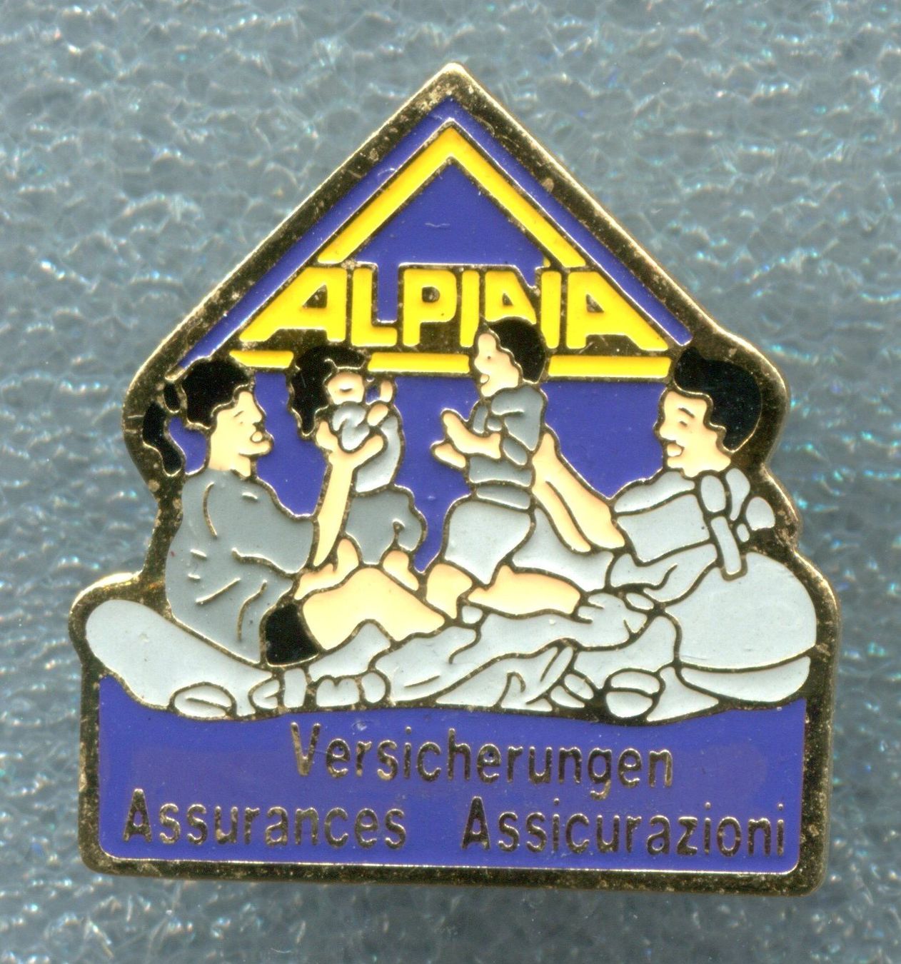 Placchette & Badge: ALPIA  Versicherung – Usato da Winterthur venduto da Sammleroase