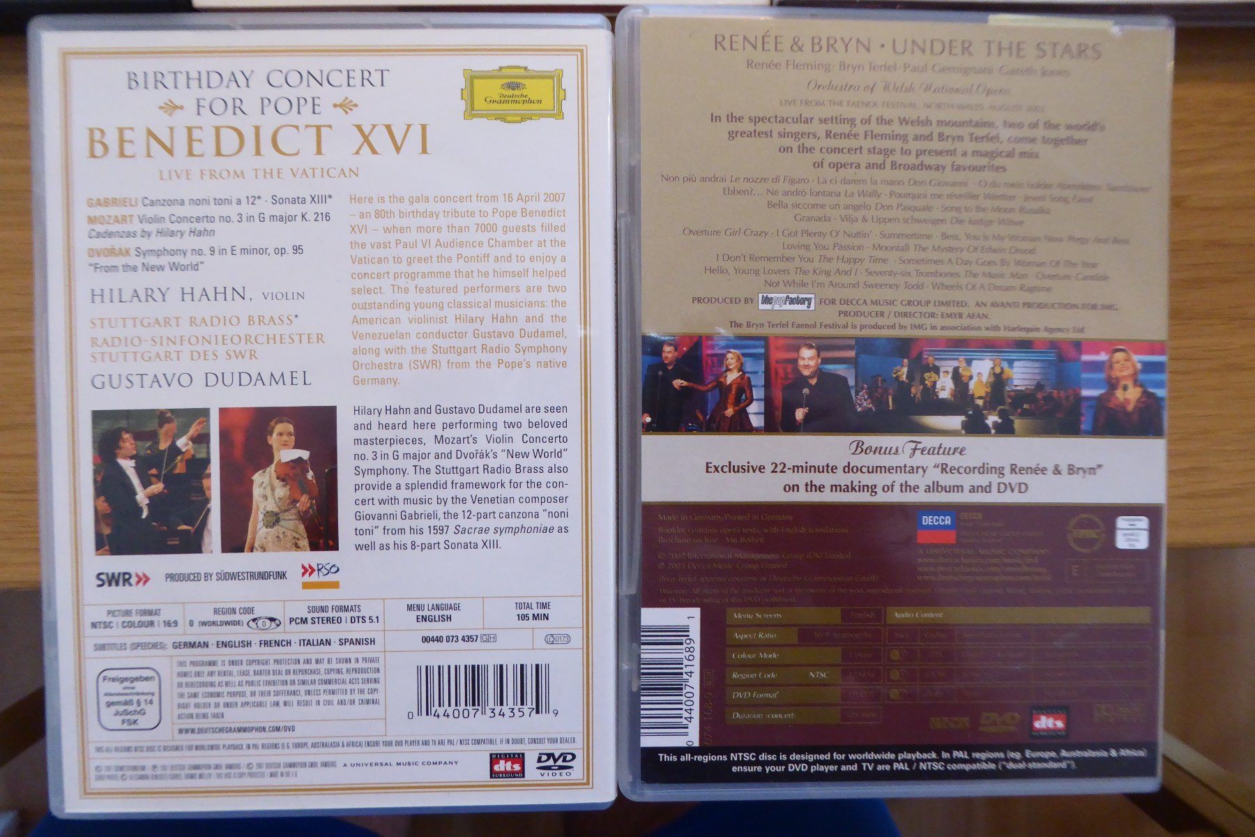 Tutti i DVDs: DVD Paket Klassische Musik Oper – Usato da Allschwil venduto da Summelsarium 7