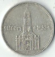Münze Deutschland DR 3.Reich - 2 Reichsmark G 1934 - selten