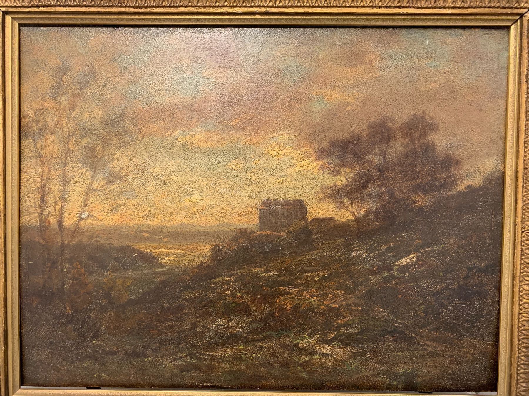 Dipinti: Altes Gemälde, Landschaft, Öl auf Holz – Usato da Küsnacht ZH venduto da 8954gero 1