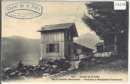 Chalet de la Crete sur la chemin Marecottes - Finhauts et