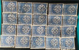 Nr.348 Steckkarte mit Stempel