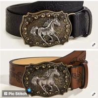 Horse Gürtel - Pferd Western - 105 —> NEU!