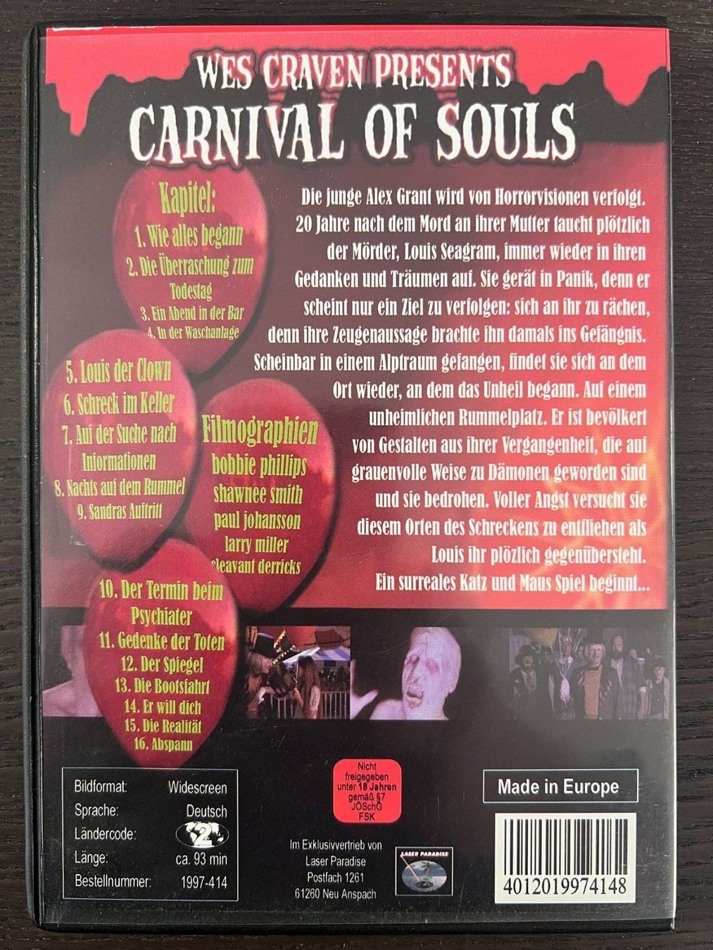 Tutti i DVDs: Carnival of Souls – Usato da Zürich venduto da FilmFreunde 1