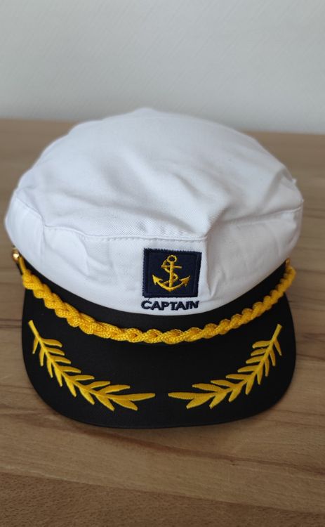 ZhongShuang Yacht Kapitän Kostüm Set 11-tlg - Verstellbarer Hut Mit Zubehör