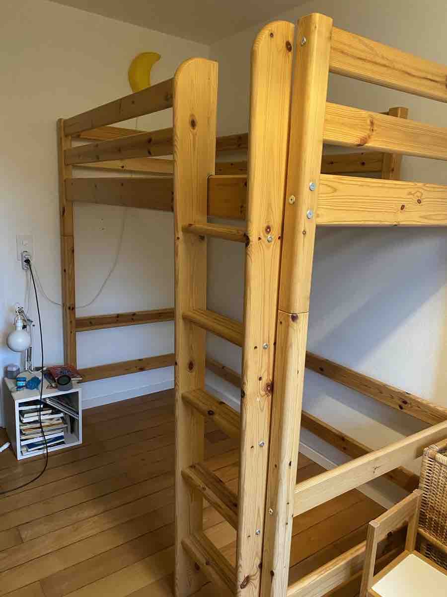 Hochbett aus Holz, Flexa, gebraucht (Gebraucht) in Winterthur für CHF 20 – nur Abholung auf Ricardo kaufen