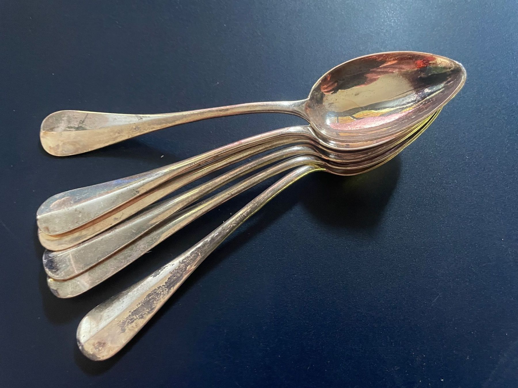 Löffel: 6 Teelöffel Silber 800 gebraucht – Gebraucht aus Volketswil von rubin74