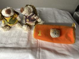 Federmäppchen und 2 stk Plüsch (wolfi)
