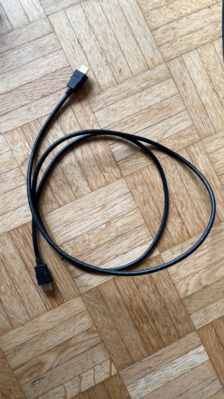 Kabel: HDMI Kabel schwarz 1.5 Meter – Gebraucht aus Glattfelden von cybermaxx