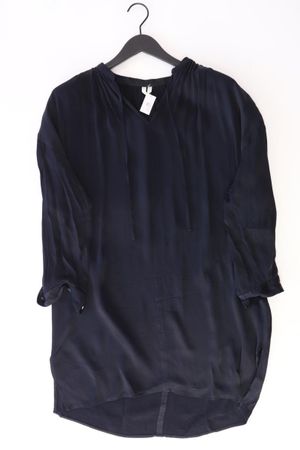 ARKET Midikleid Gr. 36 3/4 Ärmel blau
