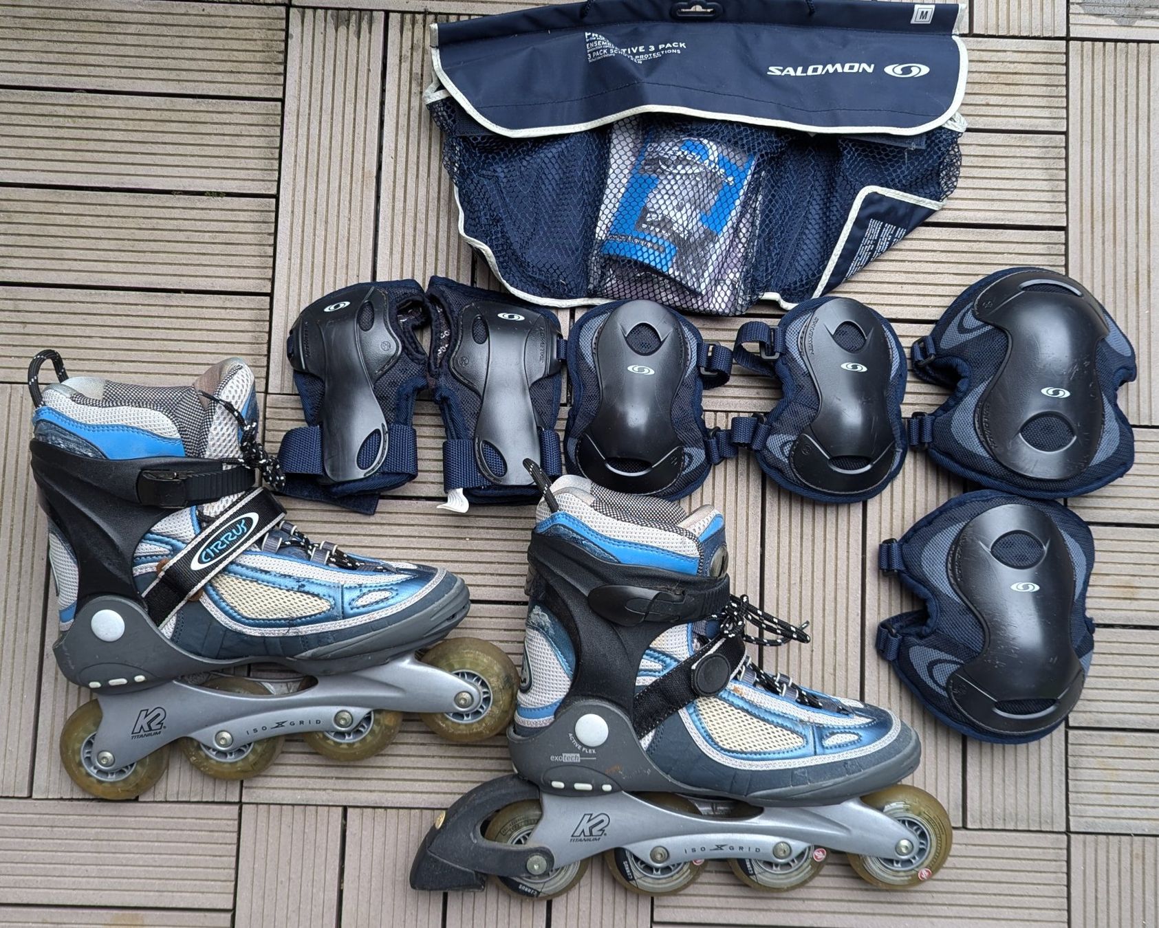 K2 Pattini in linea & Pattini a rotelle: Rollerblades K2 EU 40.5  inklusive Schonerset M – Usato da Belp venduto da Sunny132
