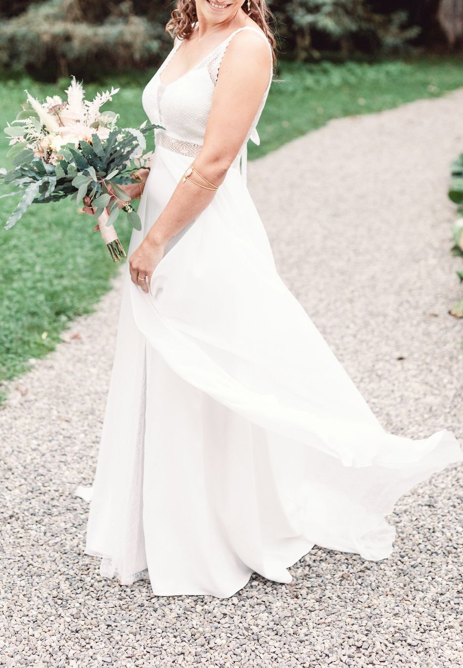 Vestiti: Rembo Vintage Hochzeitskleid – Usato da Herzogenbuchsee venduto da Blacky_90 3