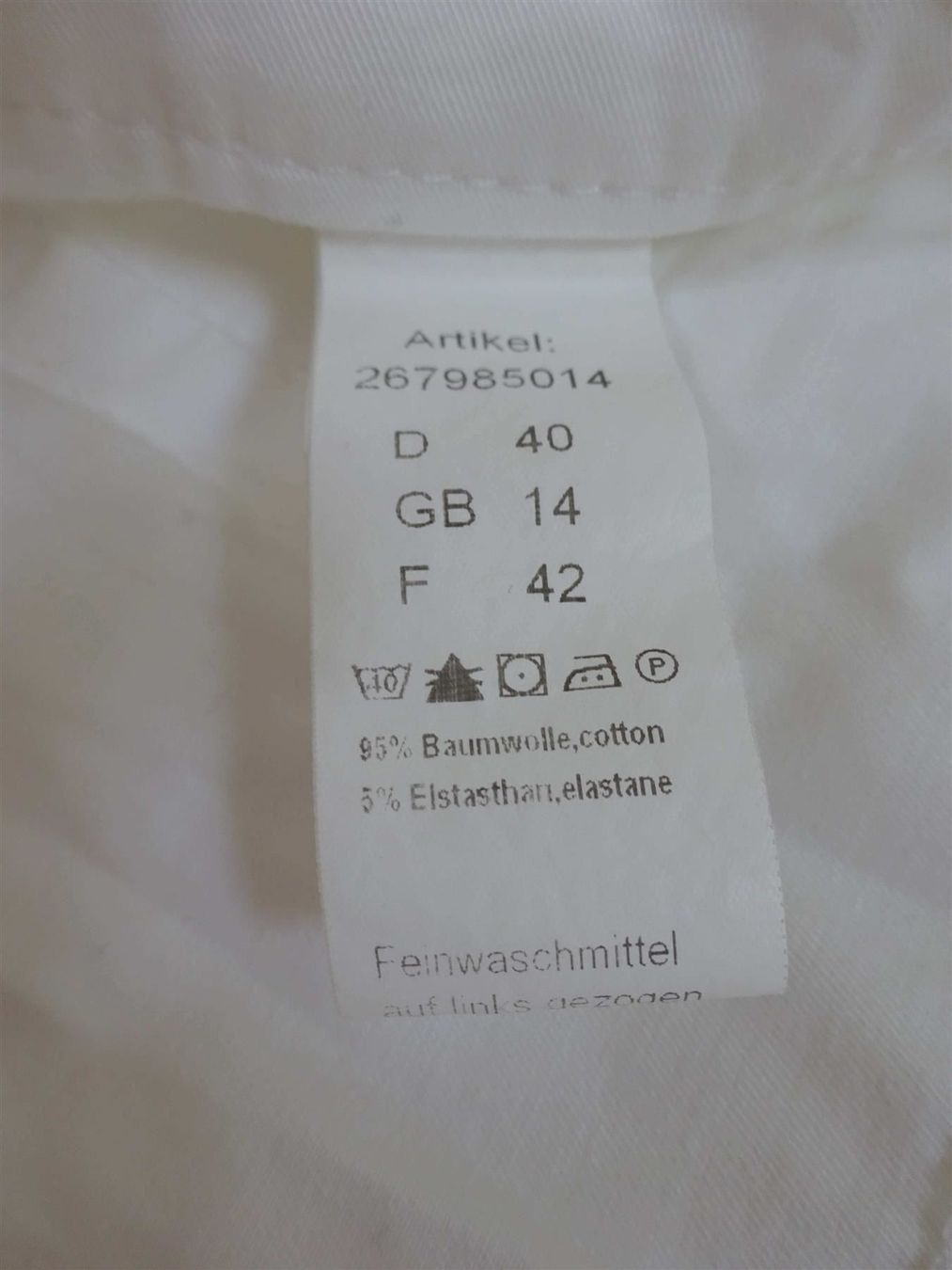 Hosen: Alin by Ascari - 3/4 Hose - weiss - Grösse 40 – Gebraucht aus Zofingen von Justizia_01 3