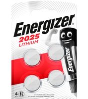 Energizer CR2025 Lithium 4er Pack , Ablaufdatum 04.2034