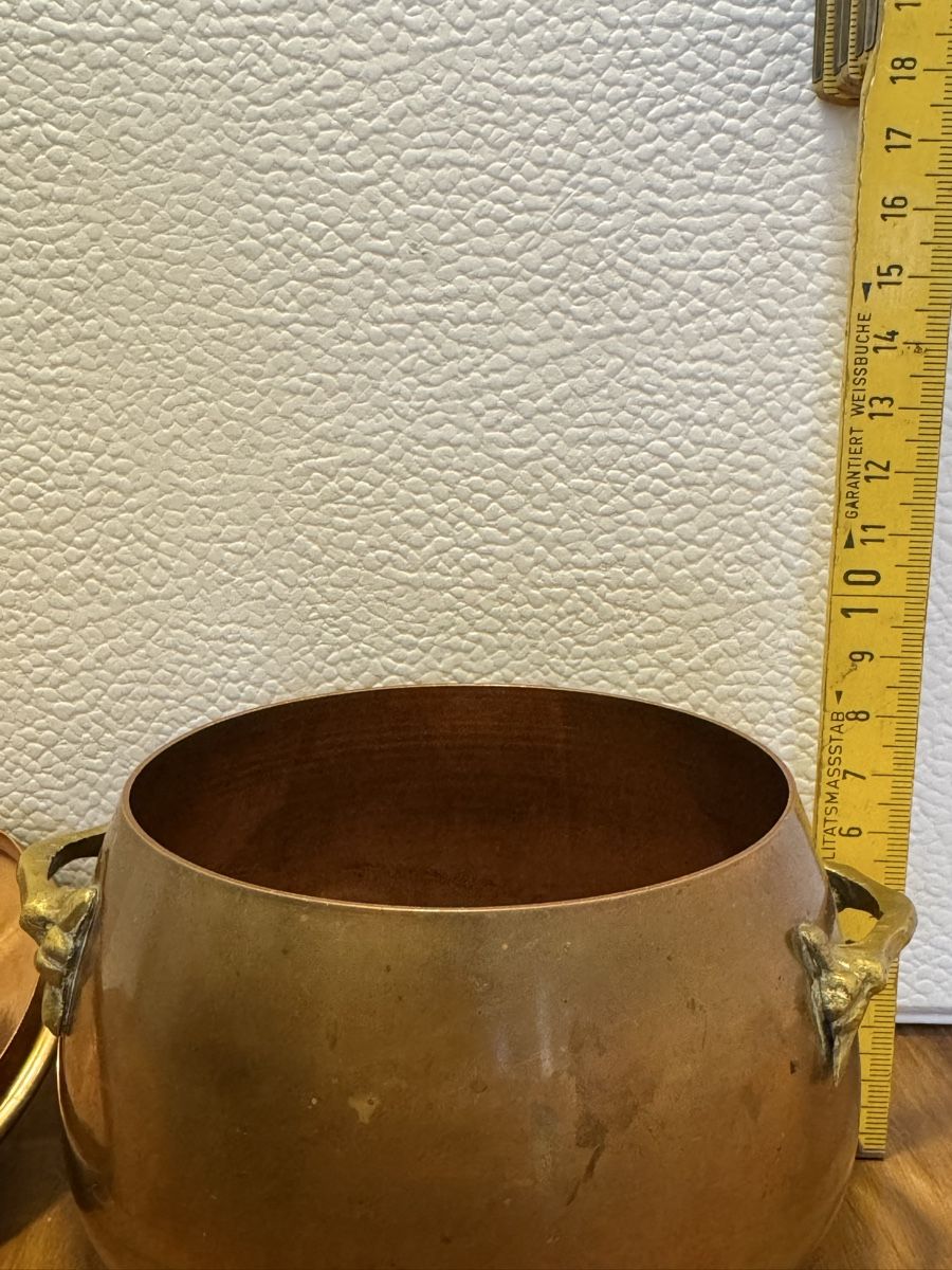 Töpfe: Antiker Kupfertopf mit Deckel "Sté de Tir Bataillon 13" – Gebraucht aus Zürich von Nobs1 7