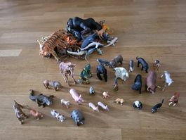 Grosse Tiere-Sammlung ca. 66 Stk. Davon 29 Stk. Schleich