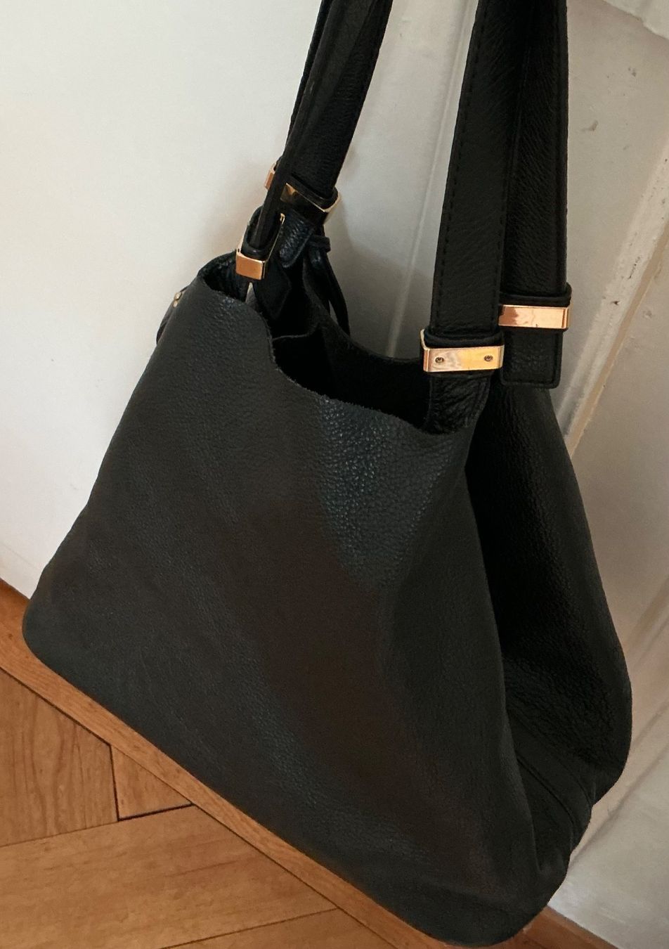 Michael Kors Borse da donna: Handtasche Michael Kors Leder schwarz – Usato da Zürich venduto da ana_7wny