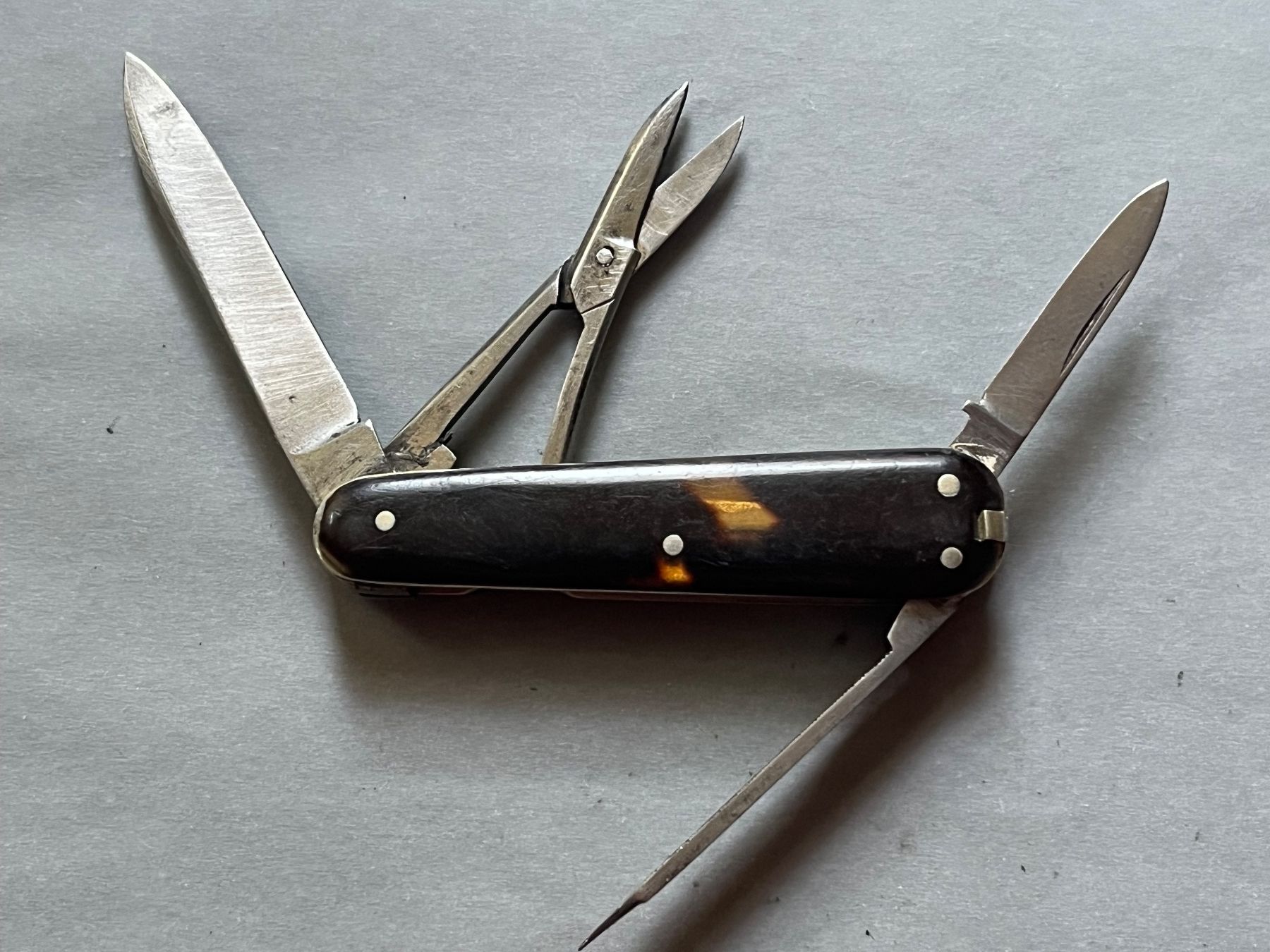 Taschenmesser: Antikes kleines Sackmesser 63 mm – Gebraucht aus Zürich von FV.vintage 1
