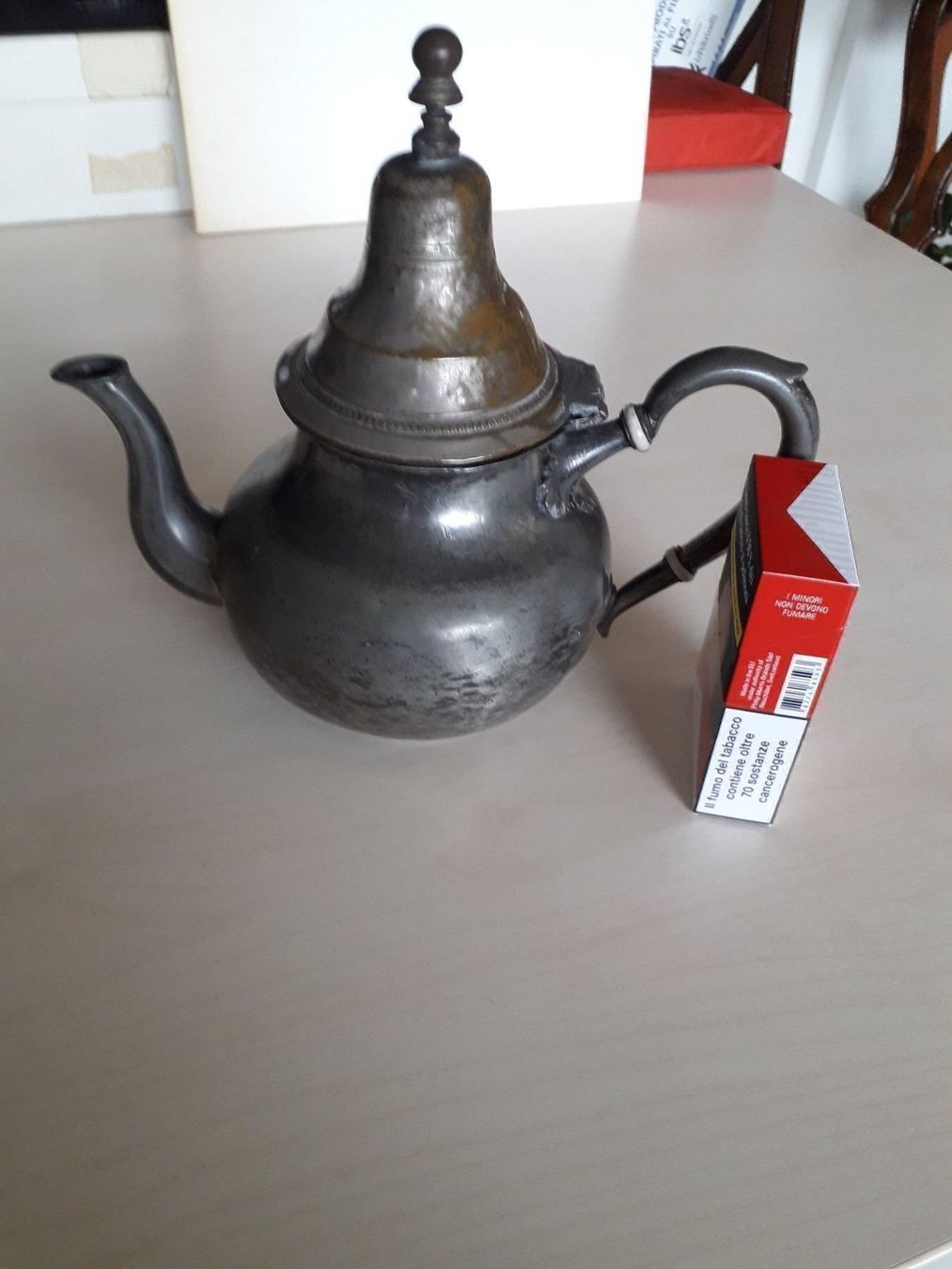 Teiere: Alte Teekanne (Zinn) – Usato da Lugano venduto da Maurizio_Collector 1