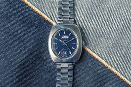Arola Day/Date cadran bleu