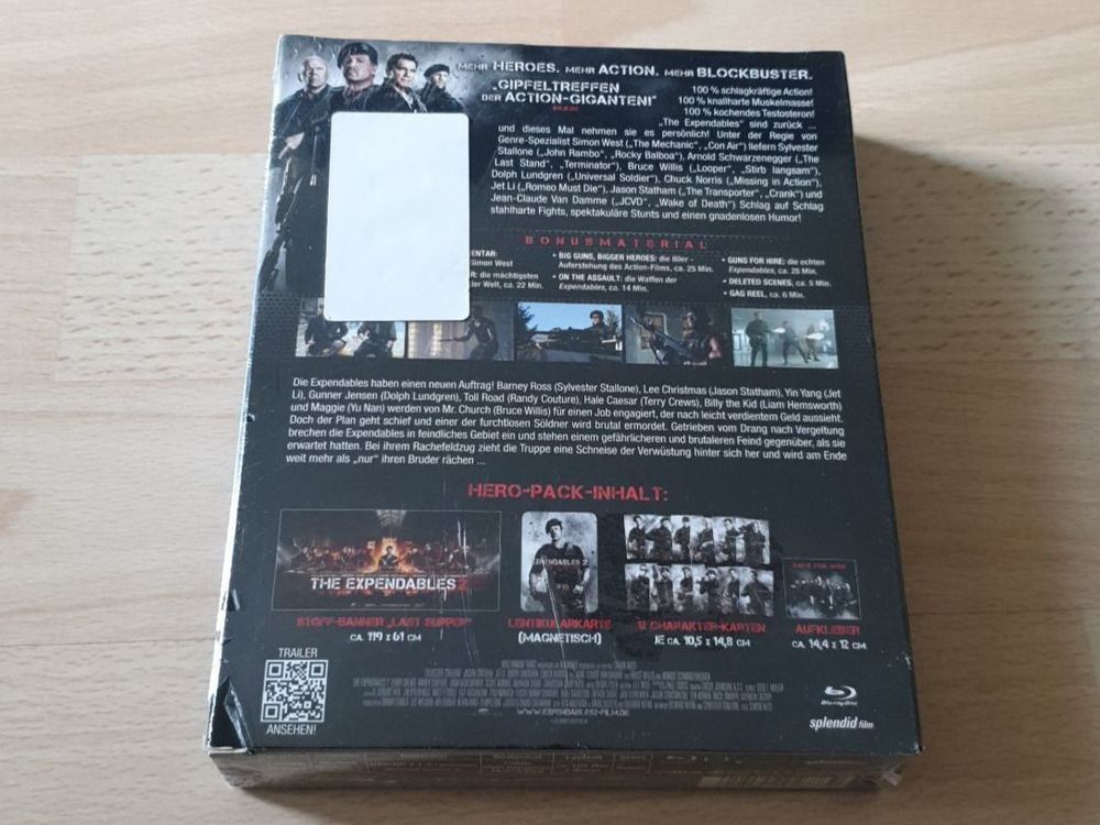 Expendables 2 Limited Uncut Hero Box Neu Ovp Kaufen Auf Ricardo 8925