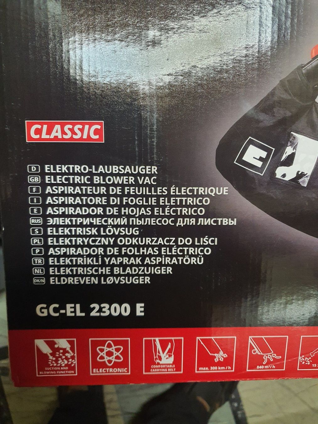 Laubbläser & Laubsauger: Elektro Laub - Sauger,Bläser – Neu und originalverpackt aus Erstfeld von Gina033 8