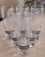 RARITÄT **6 neuwertige Uster Bräu Weizenbiergläser ½ l**