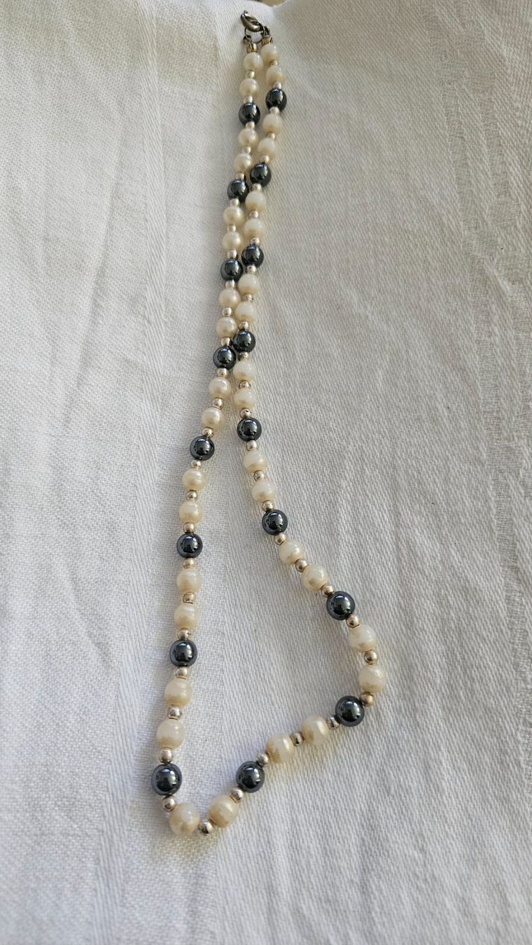 Colliers: Collana bicolore – D'occasion à Melano par H-Sara