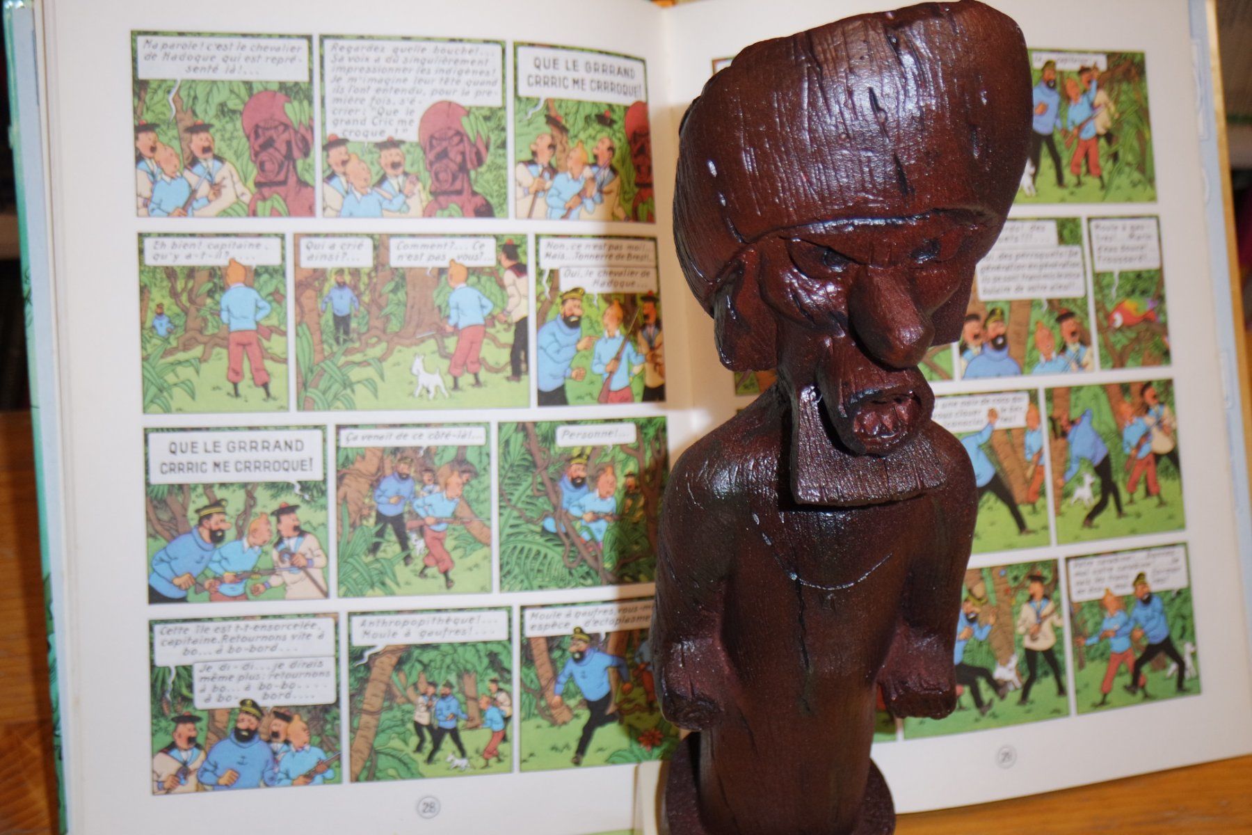 Statuette: TINTIN, STATUETTE DU CHEVALIER DE HADDOCK – Usato da Avenches venduto da WEBHobby 5
