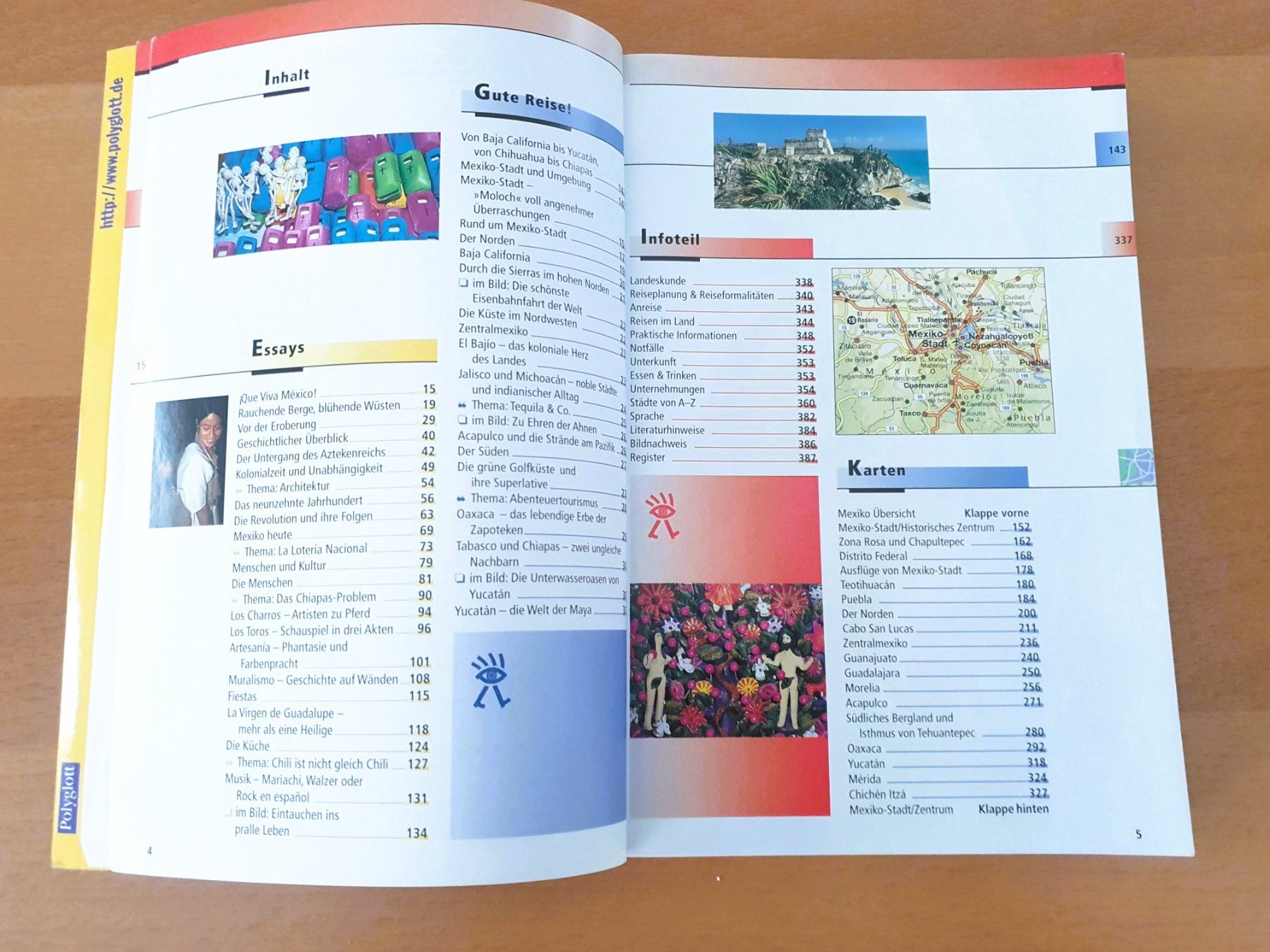 Bücher: MEXIKO - REISEFÜHRER  / LANDKARTE – Gebraucht aus Brüttisellen von Nighttrain 4