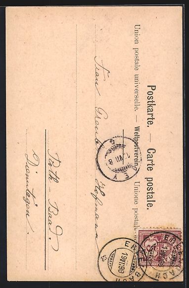 Cartes postales: Litho Erlenbach /Simmental, Totalansicht – D'occasion à Berlin par bartko-reher 1