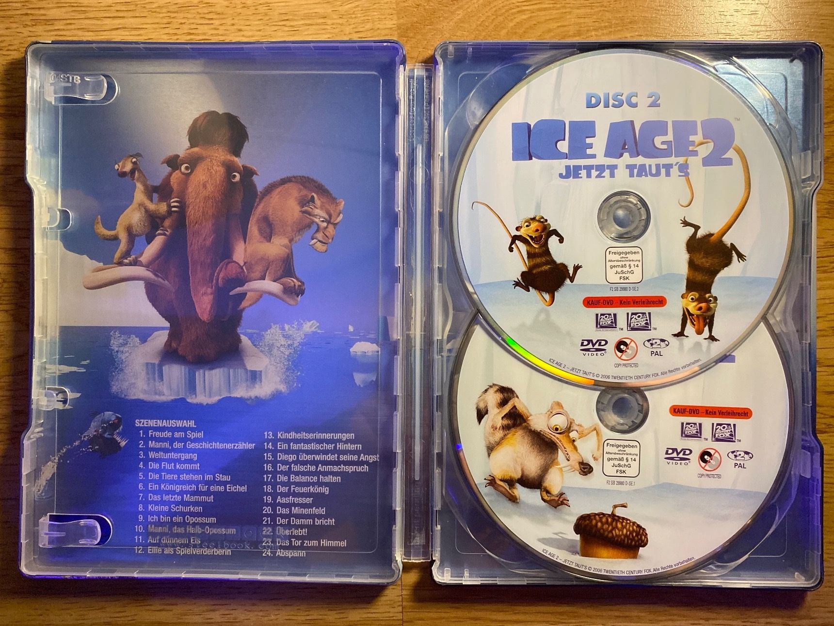 Tutti i DVDs: Ice Age 2 Steelbook Special Edition DVD – Usato da Rafz venduto da SaintCruz 2