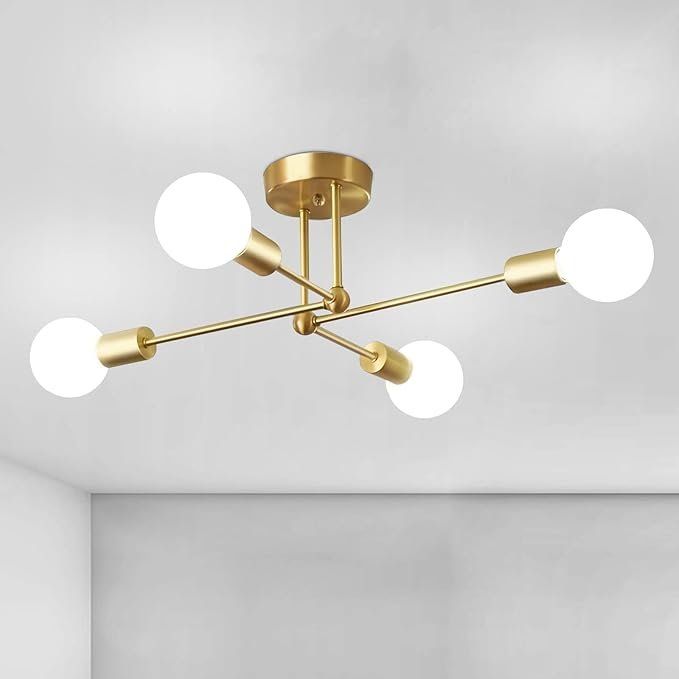 Lustres & lampes de plafonds: Deckenleuchte Deckenlampe Kronleuchter 4 flammig E27 dimmbar – Neuf avec emballage d'origine à Herisau par Serenco