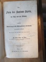 Flora des Kantons Luzern, der Rigi und des Pilatus 1860
