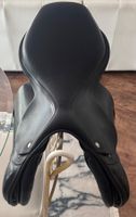Selle Équipe Synergy, 17”, cuir noir, très bon état
