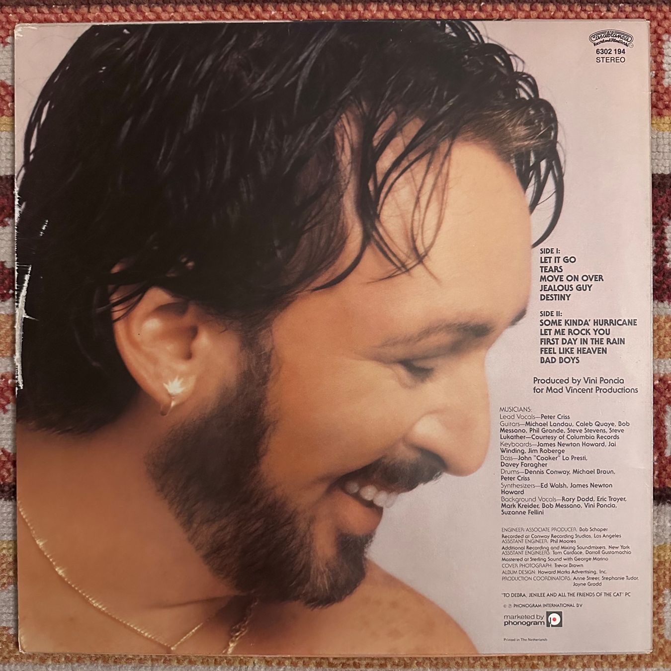 Dischi in vinile: LP - Peter Criss - Let Me Rock You – Usato da Breganzona venduto da Onairda75 1