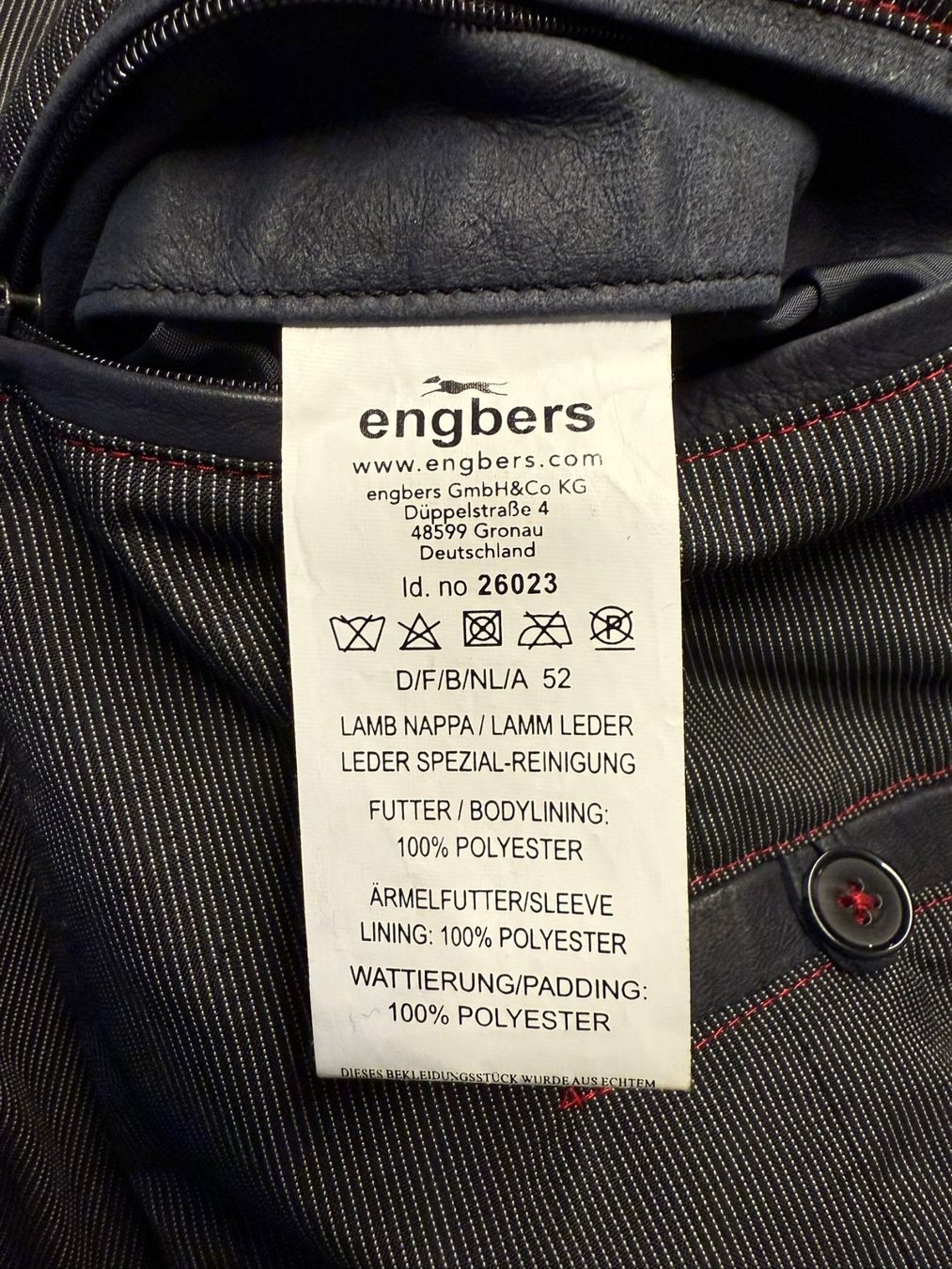 Giacche: Lederjacke – Usato da Schenkon venduto da WARO6214 2