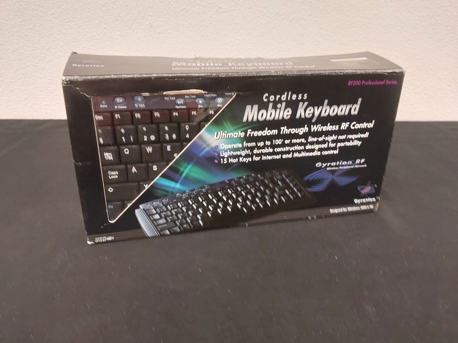 Tastaturen: Gyration® Ultra Compact RF Wireless Keyboard & Mouse Suite – Neu und originalverpackt aus Opfikon von Fighty 1