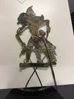 Marionette Wayang Kulit Figur guter Zustand