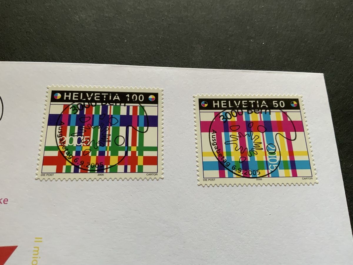 Alle Briefmarken: 2005 MEINE MARKE FDC VOLL EINWANDFREI  – Gebraucht aus Beinwil am See von Ricri 1