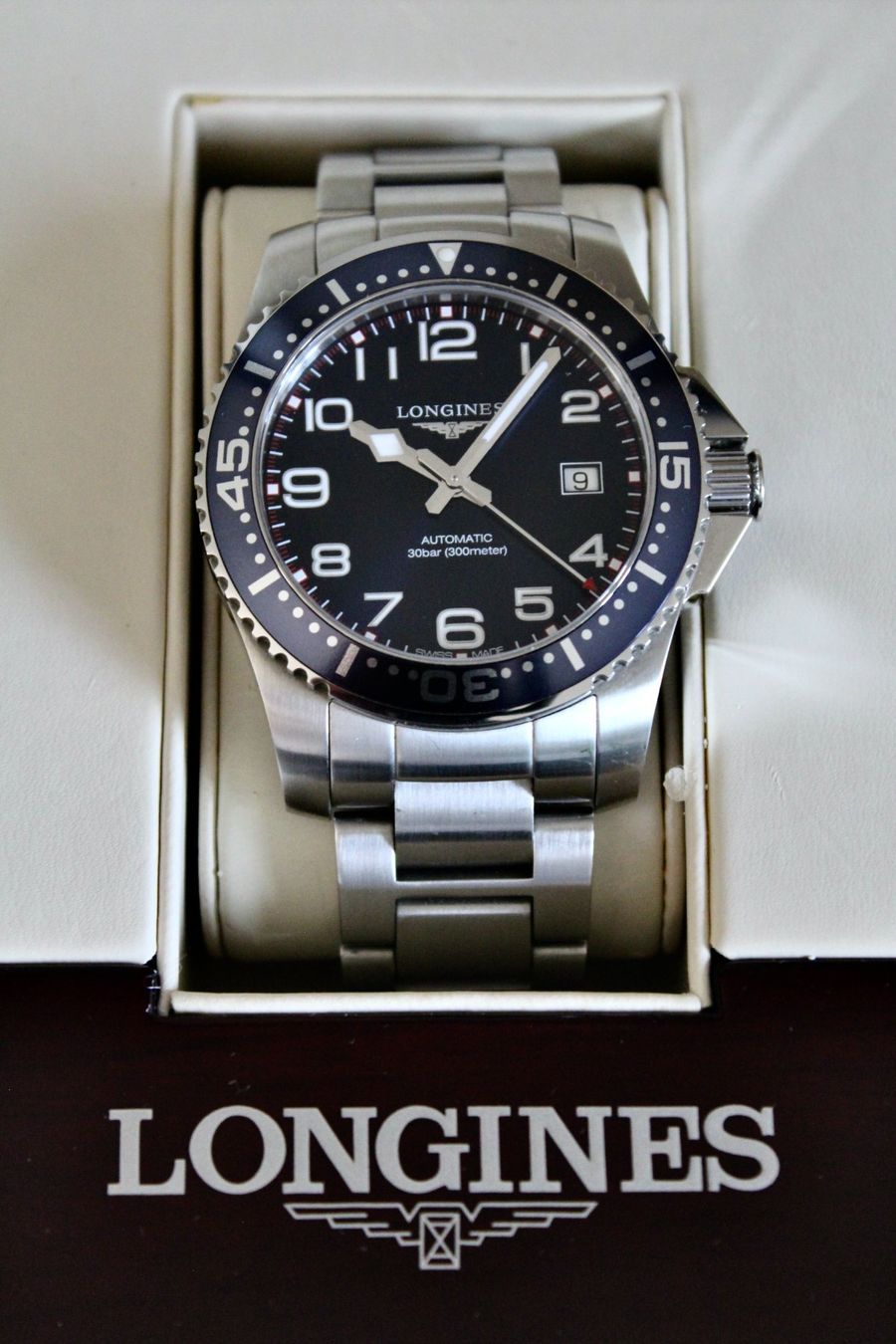 Longines Orologi: Longines HydroConquest, Boîte + Papiers – Usato da Delémont venduto da nicolasc1