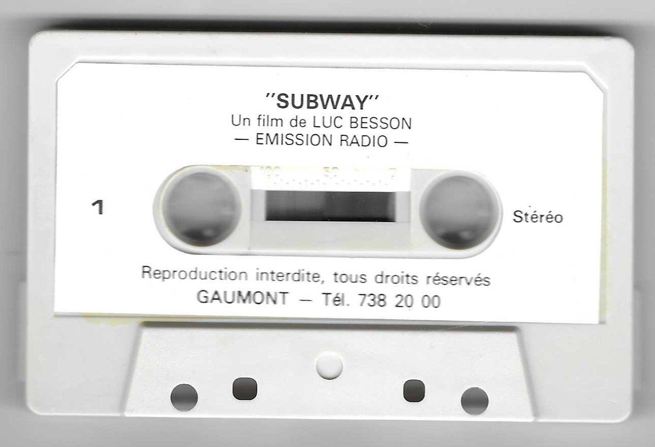 Cassettes audio: SUBWAY  ( CASSETTE AUDIO ) – D'occasion à Bex par Giorgiob 1