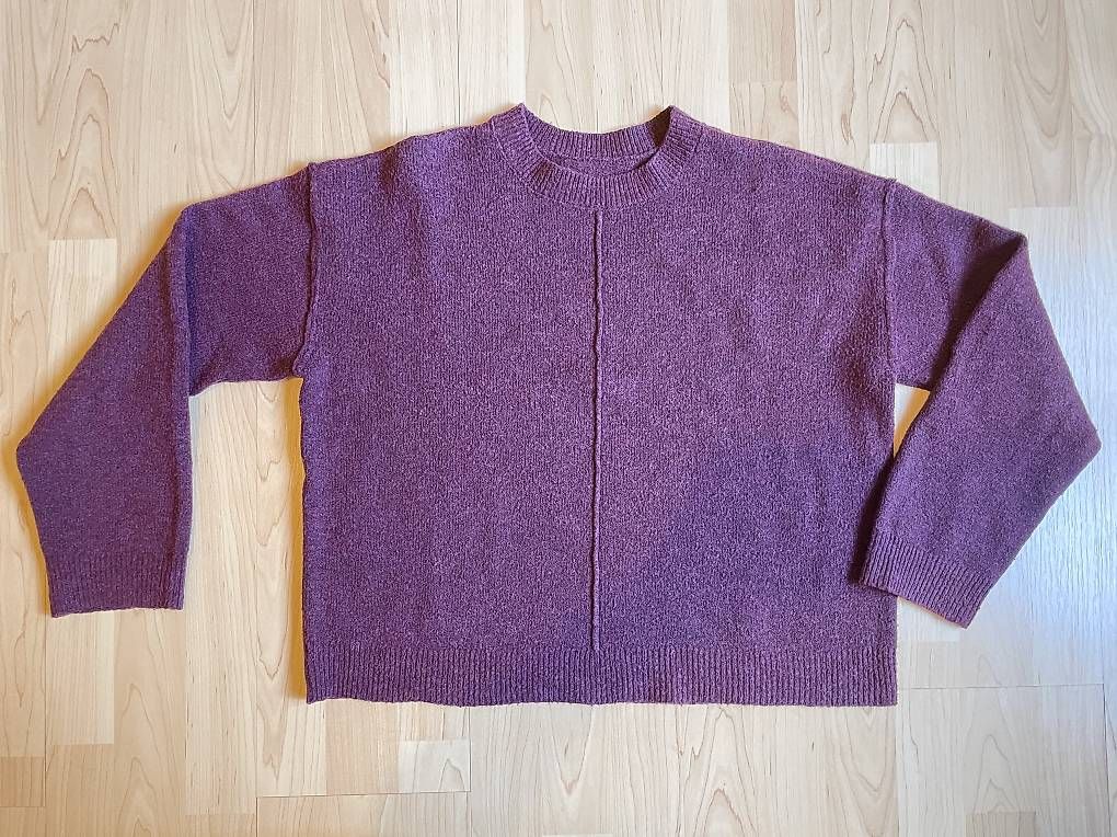 Maglioni & Felpe: Vero Moda warmer Kuschelpulli Strick Weinrot M weit – Usato da St. Gallen venduto da K_Blum