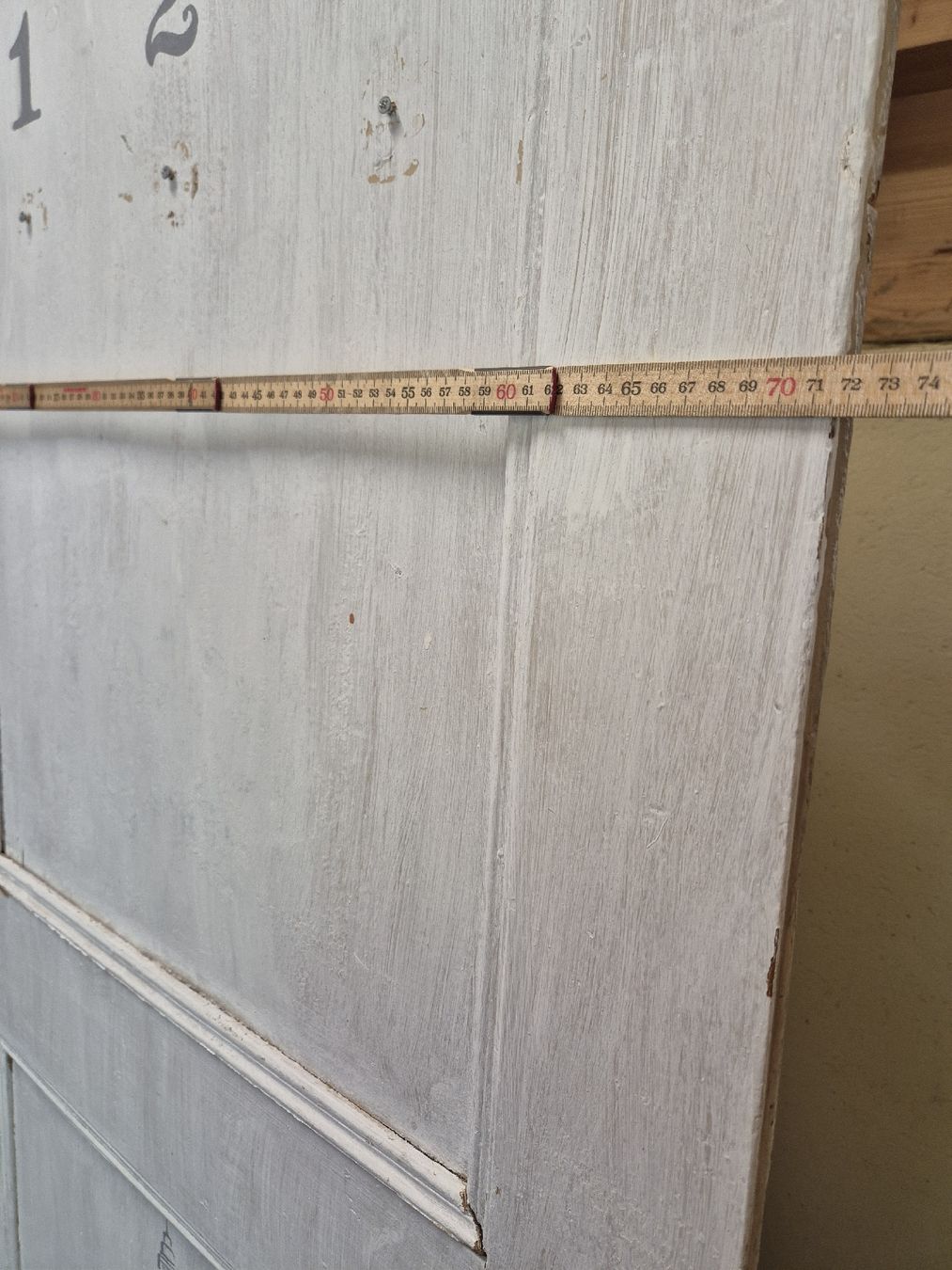 Alle Dekorationen: Drko Tür mit Eiffelturm Motiv Shabby Chic  – Gebraucht aus Krauchthal von SamsPuce 2