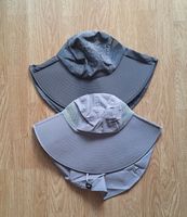 2 x Sonnenhut, Safarihut mit Nackenschutz.