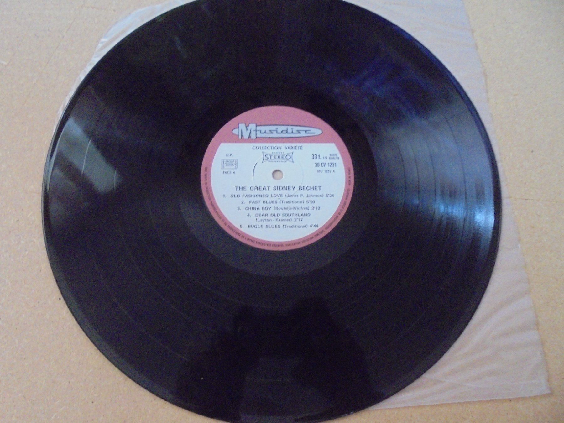 Dischi in vinile: The Great Sidney Bechet / LP Frankreich / VG+ – Usato da Crissier venduto da Promopost 2