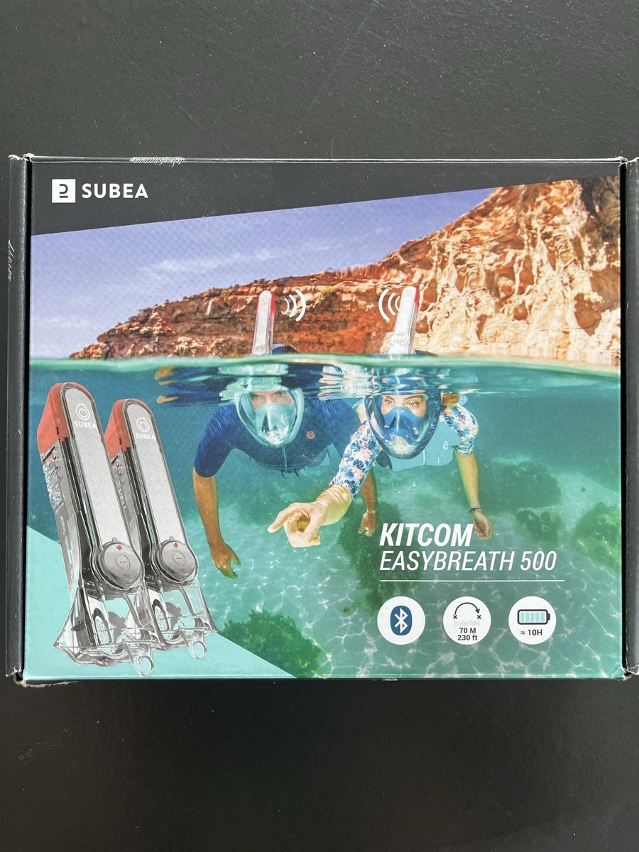 Masken: Subea Kitcom Easybreath 500 – Neu (gemäss Beschreibung) aus Lyss von Poembu