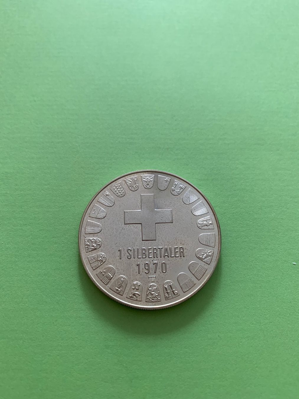 Medaillen: 1 Schweizer Silbertaler – Neu (gemäss Beschreibung) aus Neftenbach von epb_6y5g