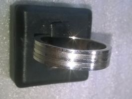 ring edelsthal,,silber farbe ,,matte und glanzig